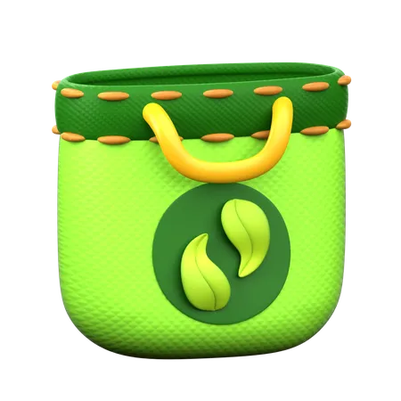 Cloth Shopping Bag  3D Icon