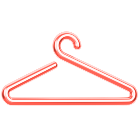 Clothe Hanger  3D Icon