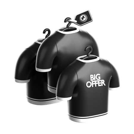 Clothe Offer  3D Icon