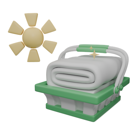 Clothes Basket  3D Icon