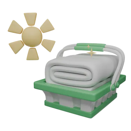 Clothes Basket  3D Icon