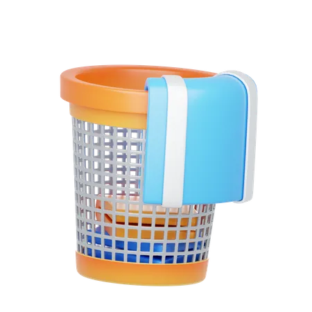 Clothes Bucket  3D Icon