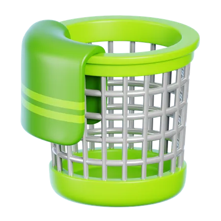 Clothes Bucket  3D Icon