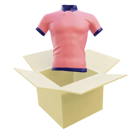 衣類の寄付  3D Icon
