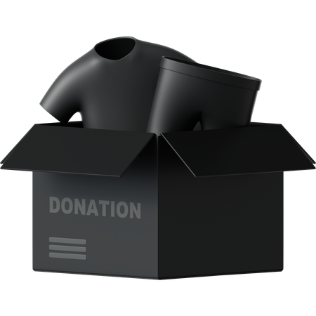 Clothes Donation  3D Icon