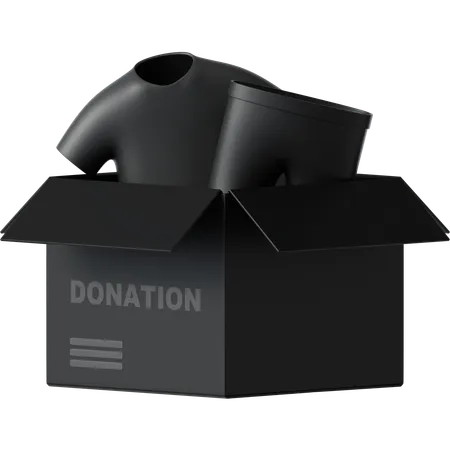 Clothes Donation  3D Icon