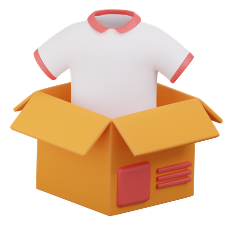 Clothes Donation  3D Icon