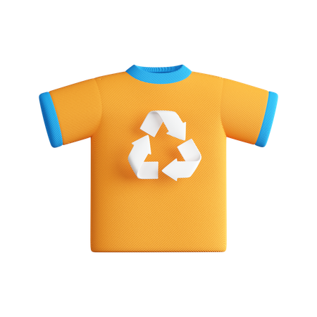 衣類リサイクル  3D Icon