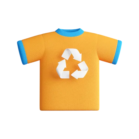 衣類リサイクル  3D Icon