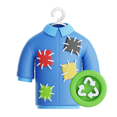 Clothes Recycling  3D Icon