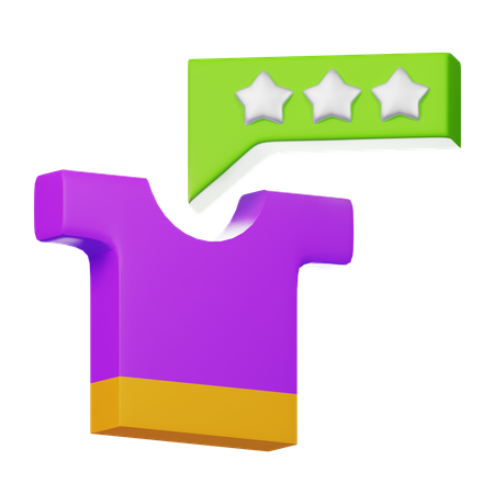 Clothes Review  3D Icon