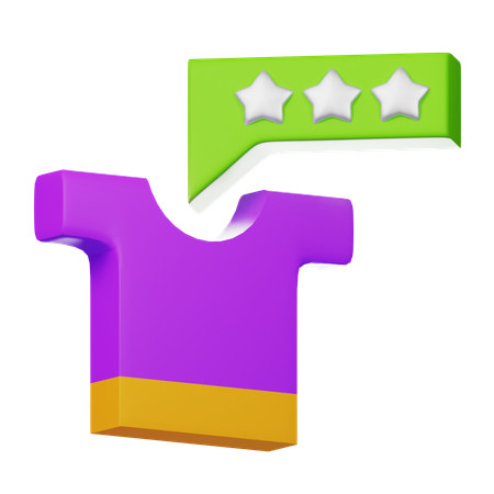 Clothes Review  3D Icon