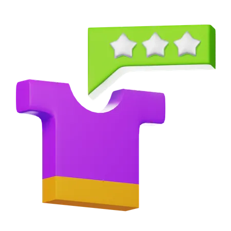 Clothes Review  3D Icon