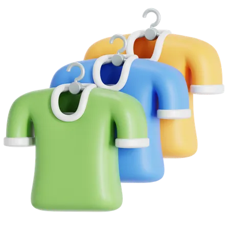 Clothing Products 3D Icon