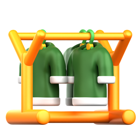 Clothesline  3D Icon