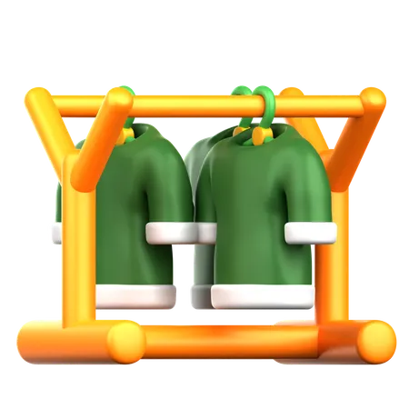 Clothesline  3D Icon