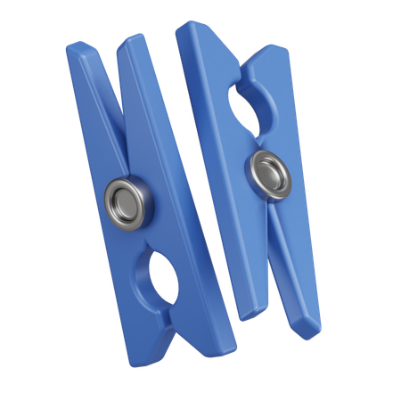 Clothespin  3D Icon