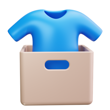 Clothing Donation  3D Icon