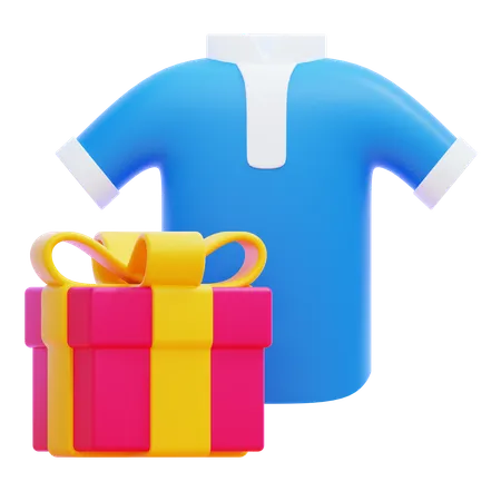 Clothing Gift  3D Icon