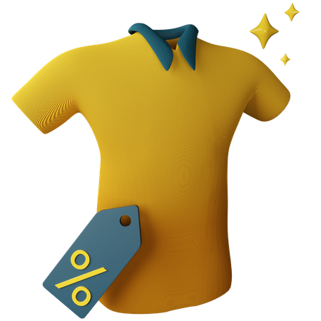 Clothing Sale  3D Icon