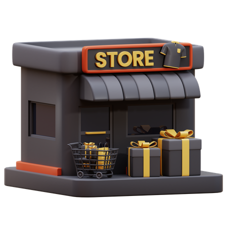 Clothing Store  3D Icon