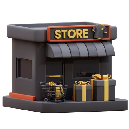 Clothing Store  3D Icon