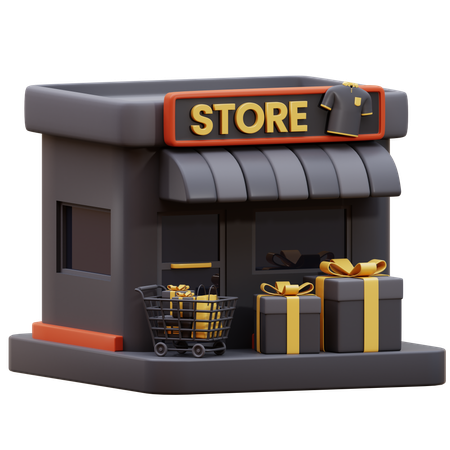 Clothing Store  3D Icon