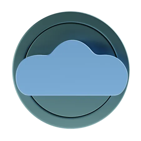 Cloud 3 D Icon And Illustration 3D Icon