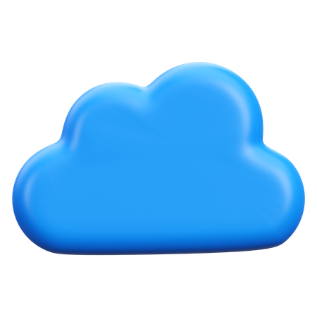 Cloud  3D Icon