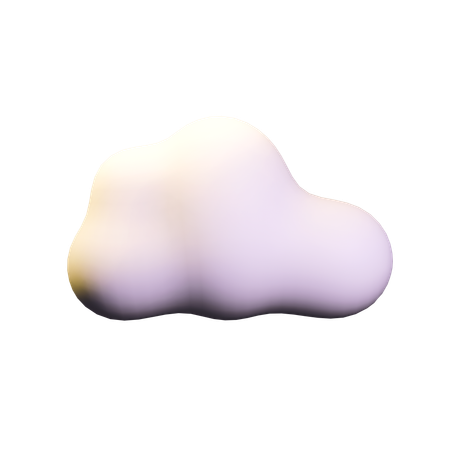 雲  3D Icon