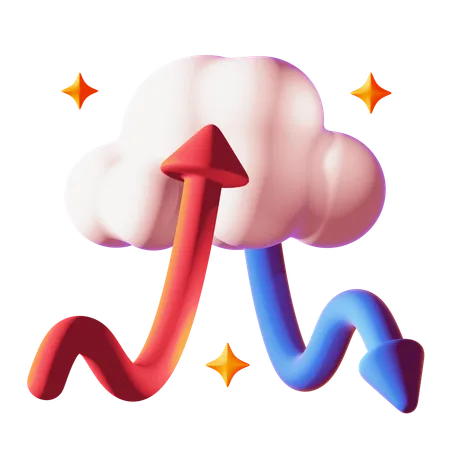 雲  3D Icon