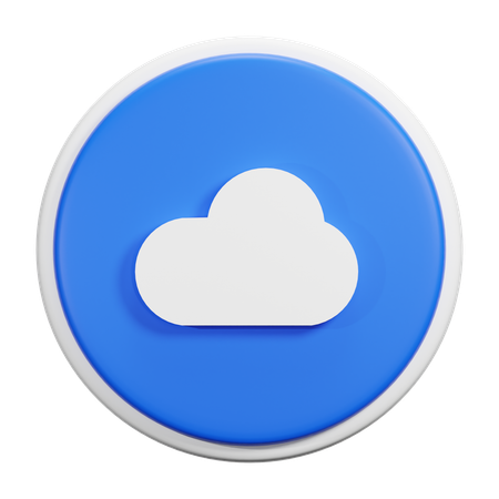 雲  3D Icon