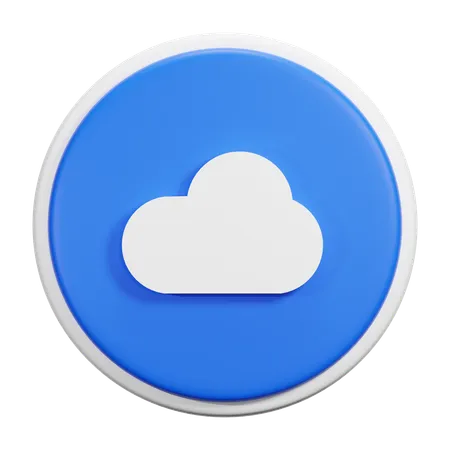 雲  3D Icon