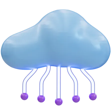 雲  3D Icon