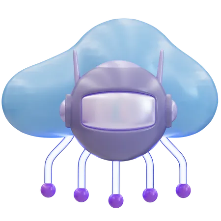 雲  3D Icon