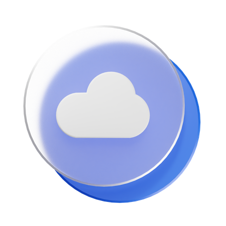 雲  3D Icon