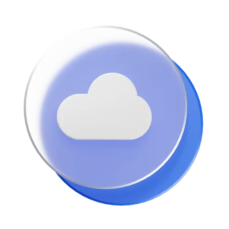 雲  3D Icon