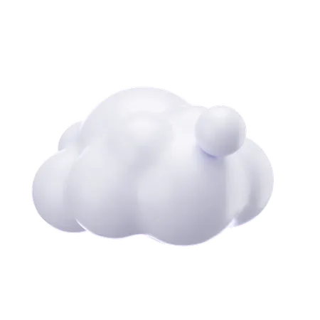 雲  3D Icon