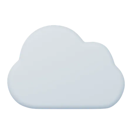 Cloud  3D Icon