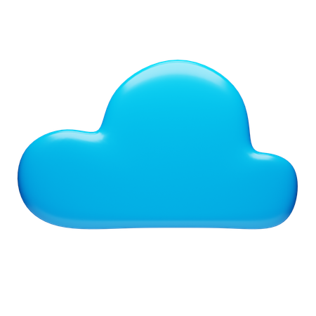 Cloud  3D Icon