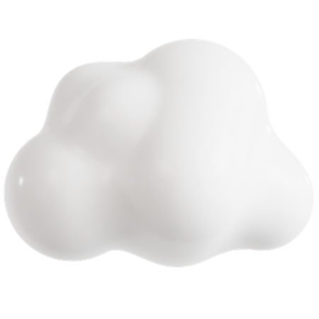 Cloud  3D Icon