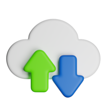 Cloud  3D Icon