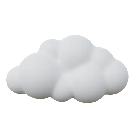 Cloud  3D Icon