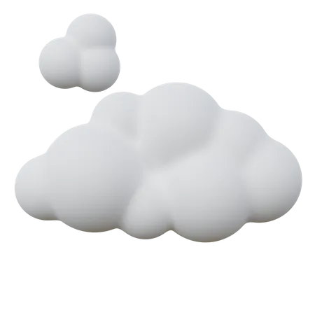 Cloud  3D Icon