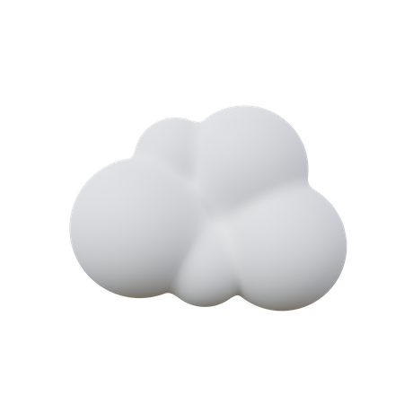 Cloud  3D Icon