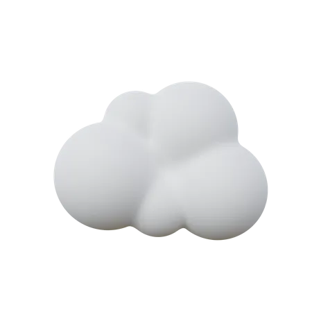 Cloud  3D Icon