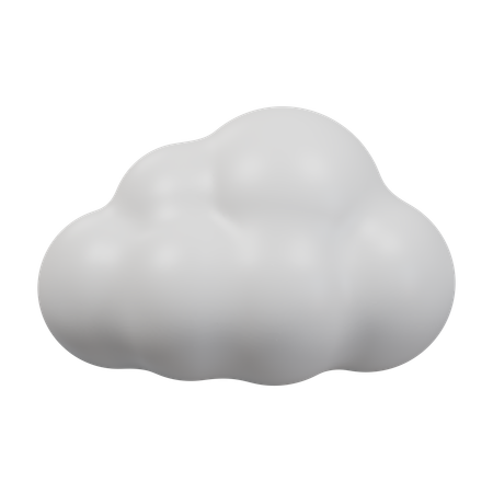 Cloud  3D Icon