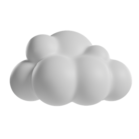 Cloud  3D Icon