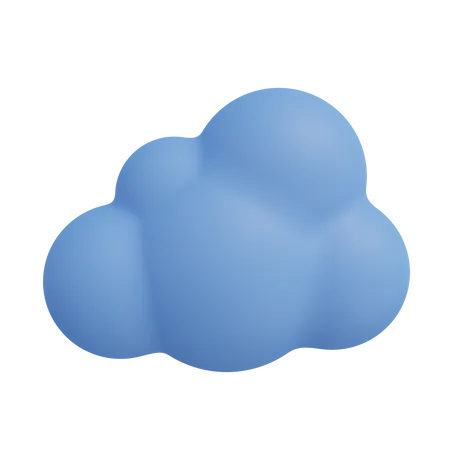 Cloud  3D Icon