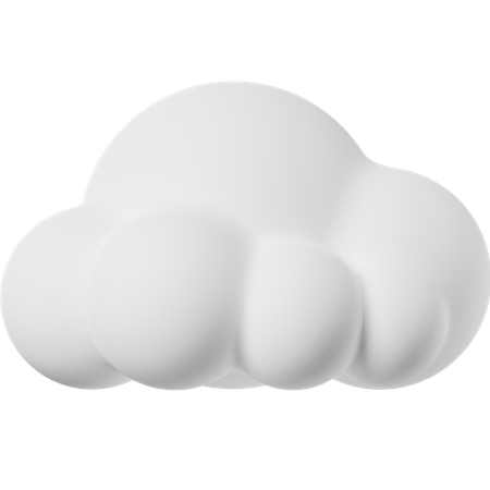 Cloud  3D Icon